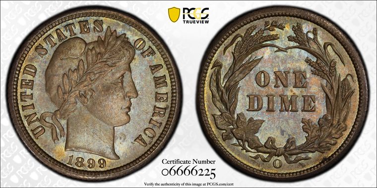 Cert 06666225 - Coin Image