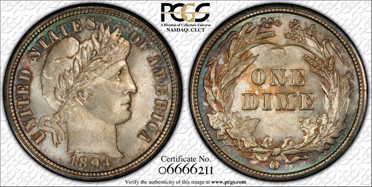 Cert 06666211 - Coin Image