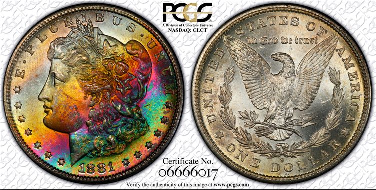 Cert 06666017 - Coin Image