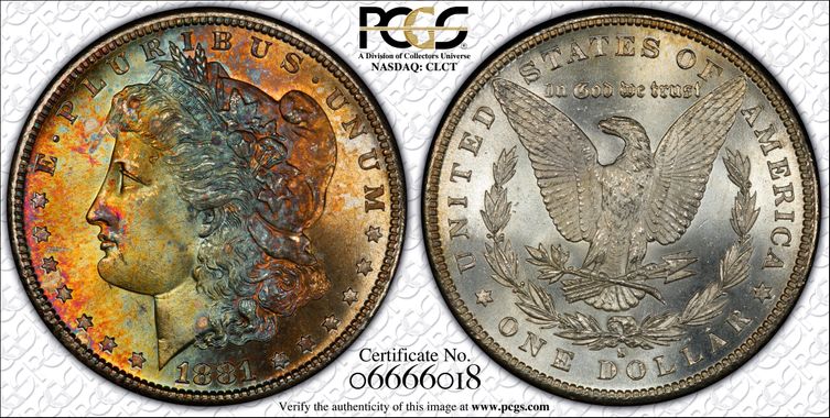 Cert 06666018 - Coin Image