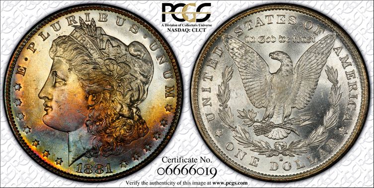 Cert 06666019 - Coin Image