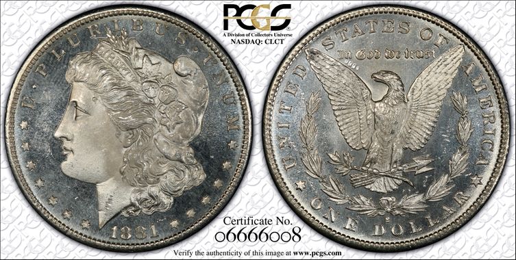 Cert 06666008 - Coin Image