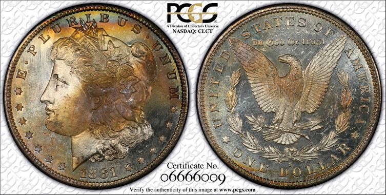 Cert 06666009 - Coin Image