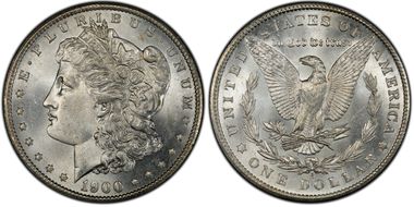 1900-S $1 MS66