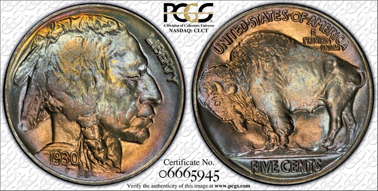 Cert 06665945 - Coin Image