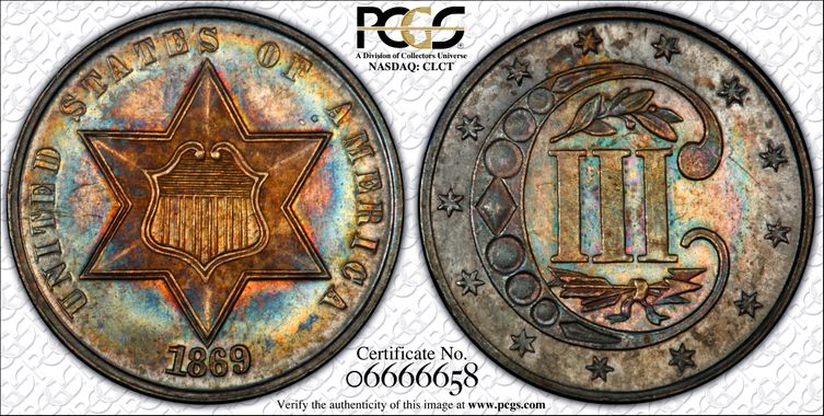 Cert 06666658 - Coin Image