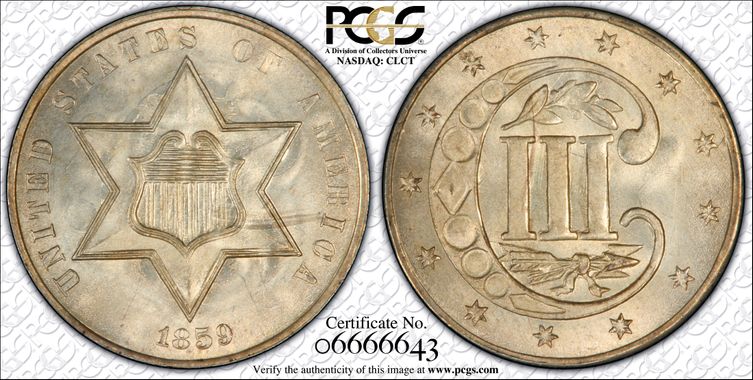 Cert 06666643 - Coin Image