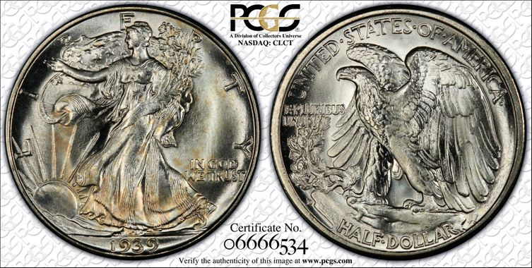 Cert 06666534 - Coin Image