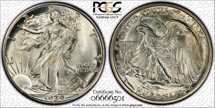 Cert 06666501 - Coin Image