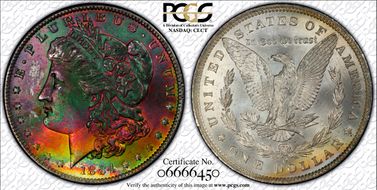 1884-O $1 MS66