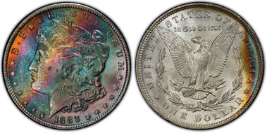 1888 $1 MS65