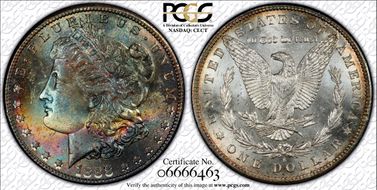 1888-S $1 MS64+
