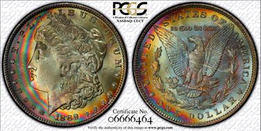 1889 $1 MS65
