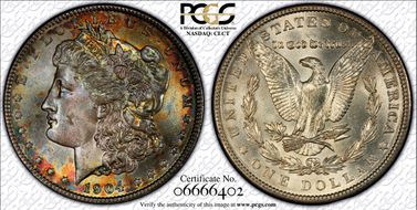 1904 $1 MS65+
