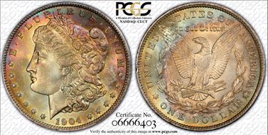 1904-O $1 MS67+