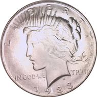 1923-D $1 MS66+