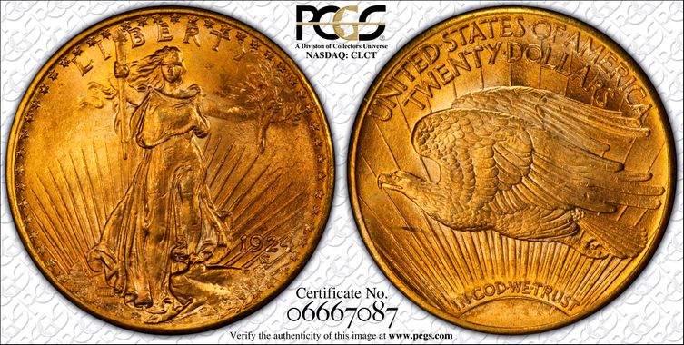 Cert 06667087 - Coin Image