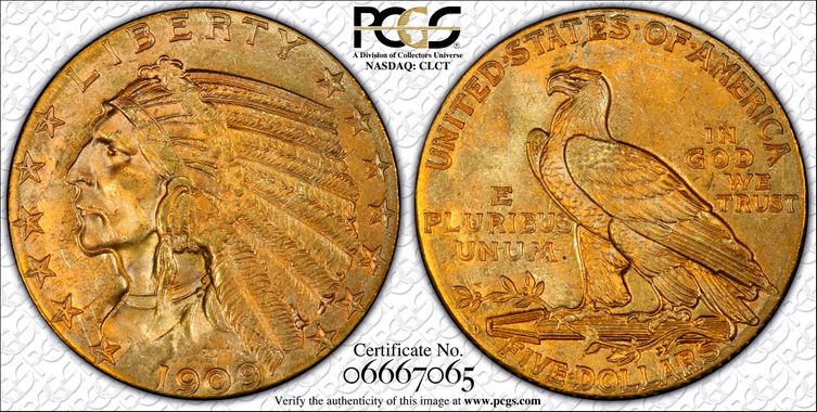 Cert 06667065 - Coin Image