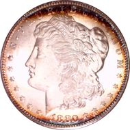 1880-S $1 MS67+