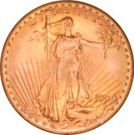 1909 $20 MS64