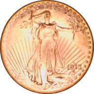 1913-D $20 MS65