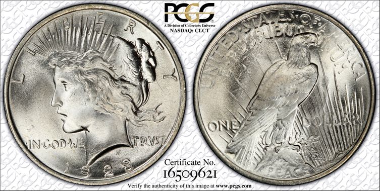 Cert 16509621 - Coin Image