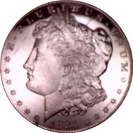 1881-S $1 MS67PL