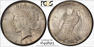 1923-S $1 MS64