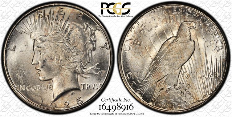 Cert 16498916 - Coin Image