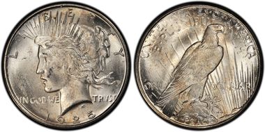 1925-S $1 MS63