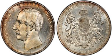 1866-B 2 Th KM-240 MS62