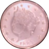 1883 5C No CENTS PR66+ CAM