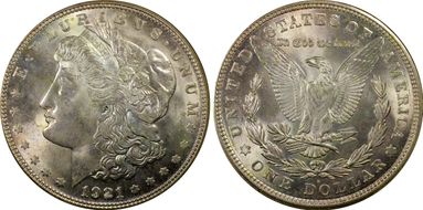 1921-S $1 MS65