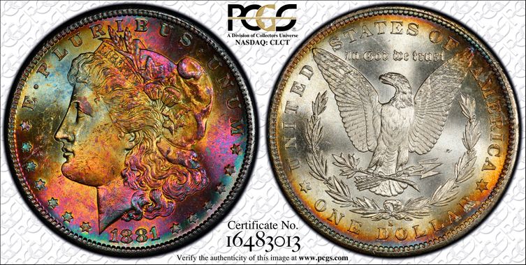 Cert 16483013 - Coin Image