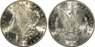 1891-S $1 MS64