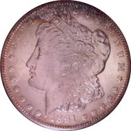 1891-S $1 MS65+