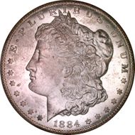 1884-CC $1 MS63PL