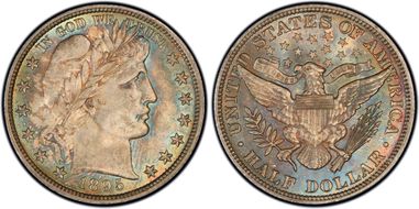 1895 50C MS66+