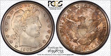 1902-S 50C MS67+