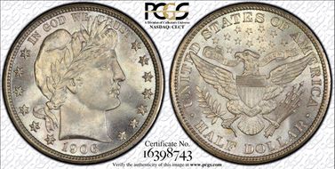 1906 50C MS67