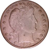 1913-D 50C MS66