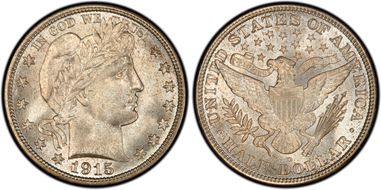 1915-D 50C MS66+