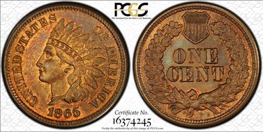 1865 1C MPD FS-304 S-2 MS64RB