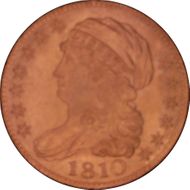 1810 $5 Large Date, Large 5 MS62