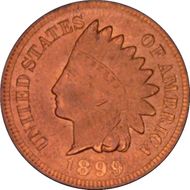 1899 1C MS65+ RD