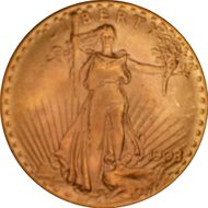 1908 $20 No Motto MS65+