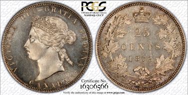 1872-H 25C SP66