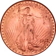 1912 $20 MS64