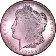 1892-CC $1 MS63PL