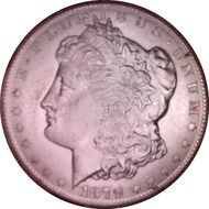 1879-CC $1 Capped Die MS62